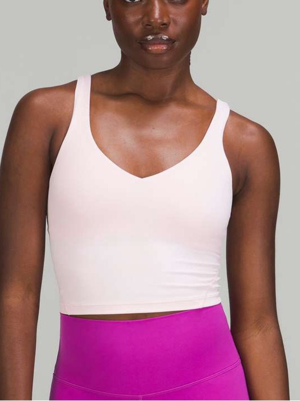 Lululemon Align Cropped Tank Top - Strawberry Milkshake